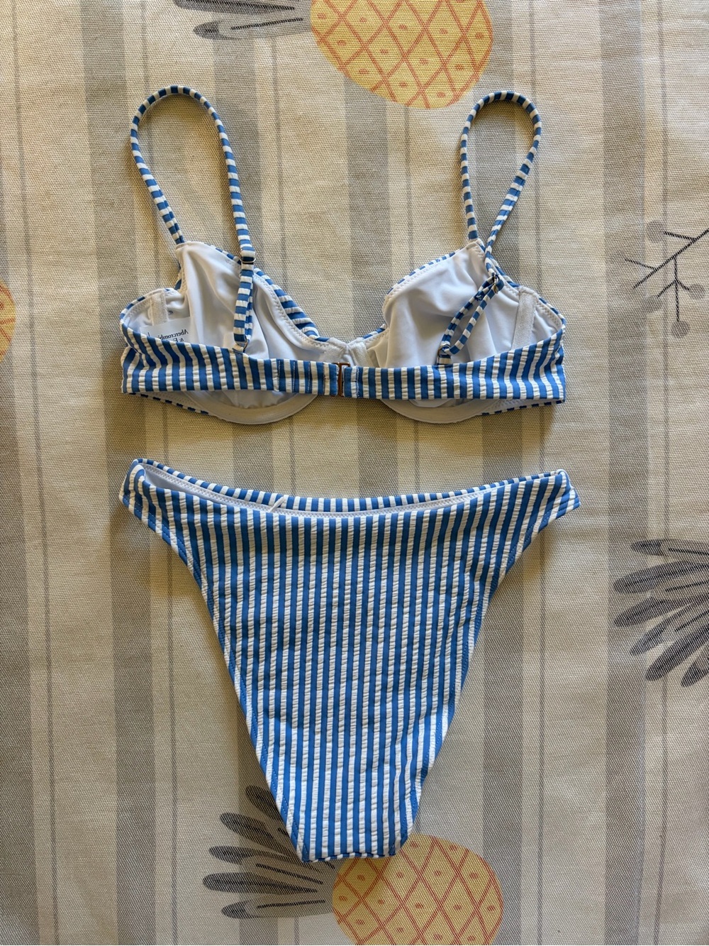 Abercrombie Striped Bikini Set - Picture 2 of 3